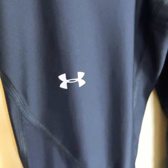NWOT Under Armour Project Rock Navy Sports Bra and Legging Set Size Small - Picture 6 of 14